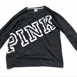 Victoria's Secret PINK Black Sweatshirt